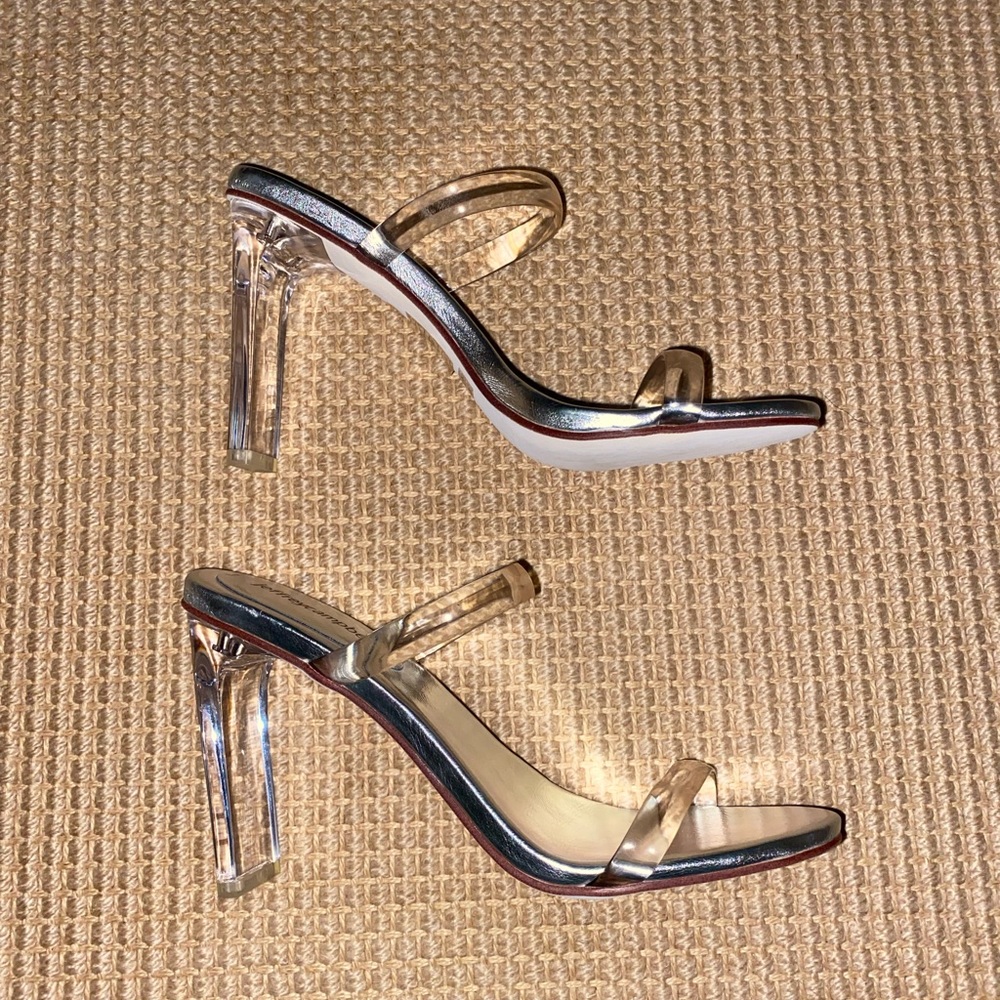 Jeffrey Campbell clear heels